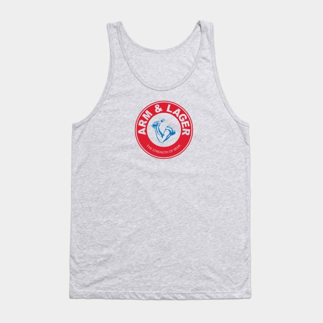 Arm and Lager V1 Tank Top by tt_tees